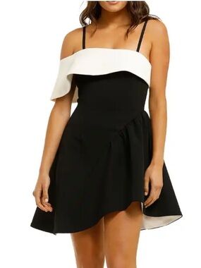 elliatt debra asymmetrical ruffle dress Elliatt | Dresses | Elliatt Debra Sleeveless Ruffle Trim Gown Size Small